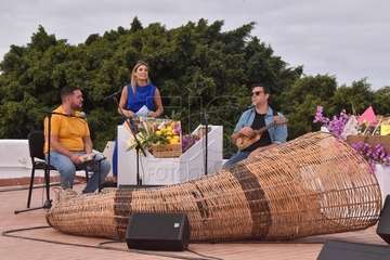 Viva Canarias graba su primer programa en Telde (Foto Francisco Javier Santana)